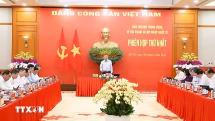 Tổng Bí thư, Chủ tịch nước: Góp phần đưa đối ngoại và hội nhập quốc tế phục vụ phát triển đất nước