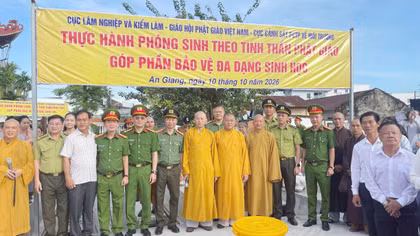 Hiểu đúng về phóng sinh theo tinh thần Phật giáo, góp phần bảo vệ đa dạng sinh học