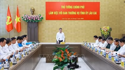 Thủ tướng Lê Minh Hưng: Lào Cai cần biến tiềm năng, lợi thế thành nguồn lực phát triển