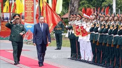 Tổng Bí thư, Chủ tịch nước Tô Lâm: Phải có tiềm lực và sức mạnh để bảo vệ hòa bình