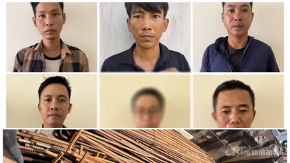 Bắt nhóm đối tượng trộm sắt thép công trình APEC ở Phú Quốc