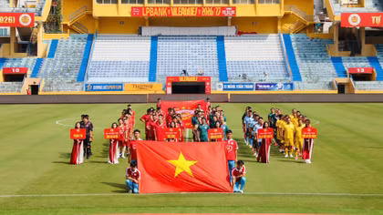Ngày hội bóng đá kỷ niệm 70 năm CLB Công an Hà Nội đầy cảm xúc