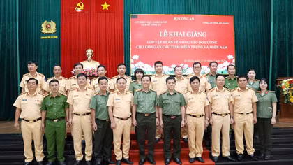 Tập huấn công tác đo lường cho Công an các tỉnh, thành
