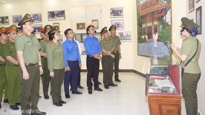 Lan tỏa nhiều công trình ý nghĩa mừng ngày truyền thống lực lượng ANND 