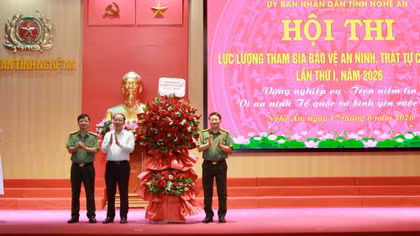 Sôi nổi Hội thi lực lượng tham gia bảo vệ ANTT tại cơ sở 