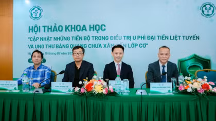 Nhiều kỹ thuật tiên tiến trong điều trị u tiền liệt tuyến và ung thư bàng quang