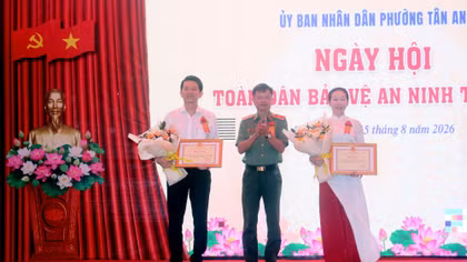 Phong trào Toàn dân bảo vệ an ninh Tổ quốc tại phường Tân An phát huy hiệu quả cao