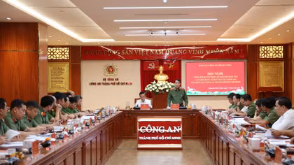 Công bố quyết định giám sát đối với Đảng ủy Công an TP Hồ Chí Minh