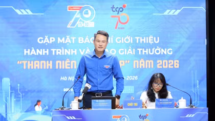 20 thanh niên tiêu biểu sẽ nhận giải thưởng "Thanh niên sống đẹp" 2026