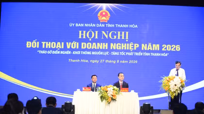 Lãnh đạo Thanh Hoá thẳng thắn đối thoại với doanh nghiệp