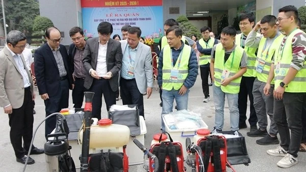 Hà Nội ra quân đảm bảo y tế phục vụ Đại hội lần thứ XIV của Đảng