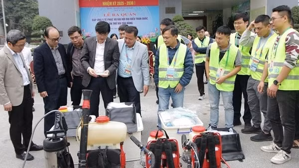 Hà Nội ra quân đảm bảo y tế phục vụ Đại hội lần thứ XIV của Đảng