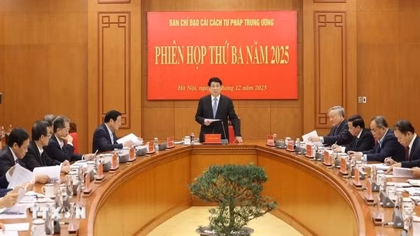 Chủ tịch nước: Đổi mới công tác xây dựng, thi hành pháp luật trong giai đoạn mới