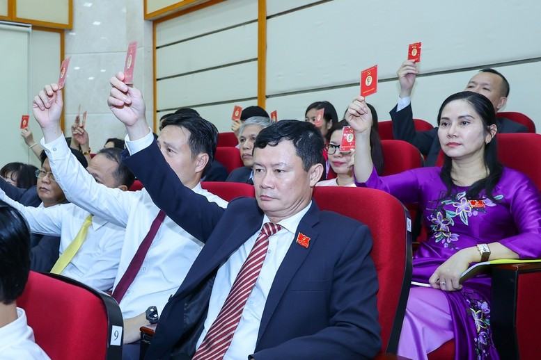 Đại hội Đảng bộ Bộ KH&amp;CN nhiệm kỳ 2025-2030 là sự kiện có ý nghĩa quan trọng, không chỉ đánh giá kết quả lãnh đạo, chỉ đạo của Đảng bộ nhiệm kỳ vừa qua, mà còn là dịp để xác định phương hướng, mục tiêu, nhiệm vụ và giải pháp trong nhiệm kỳ tới - Ảnh: VGP/Nhật Bắc