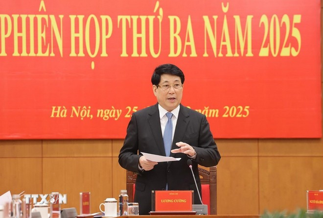 Chủ tịch nước: Đổi mới công tác xây dựng, thi hành pháp luật trong giai đoạn mới -0