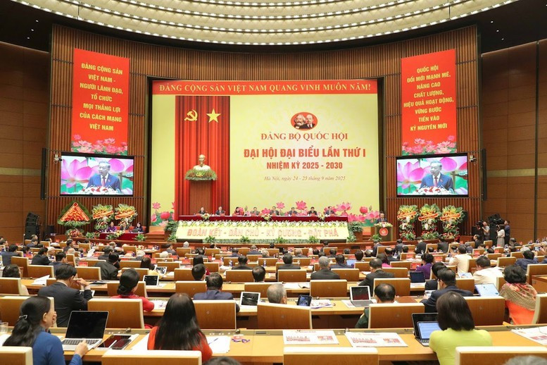 Tổng Bí thư Tô Lâm phát biểu chỉ đạo Đại hội đại biểu Đảng bộ Quốc hội lần thứ I, nhiệm kỳ 2025-2030