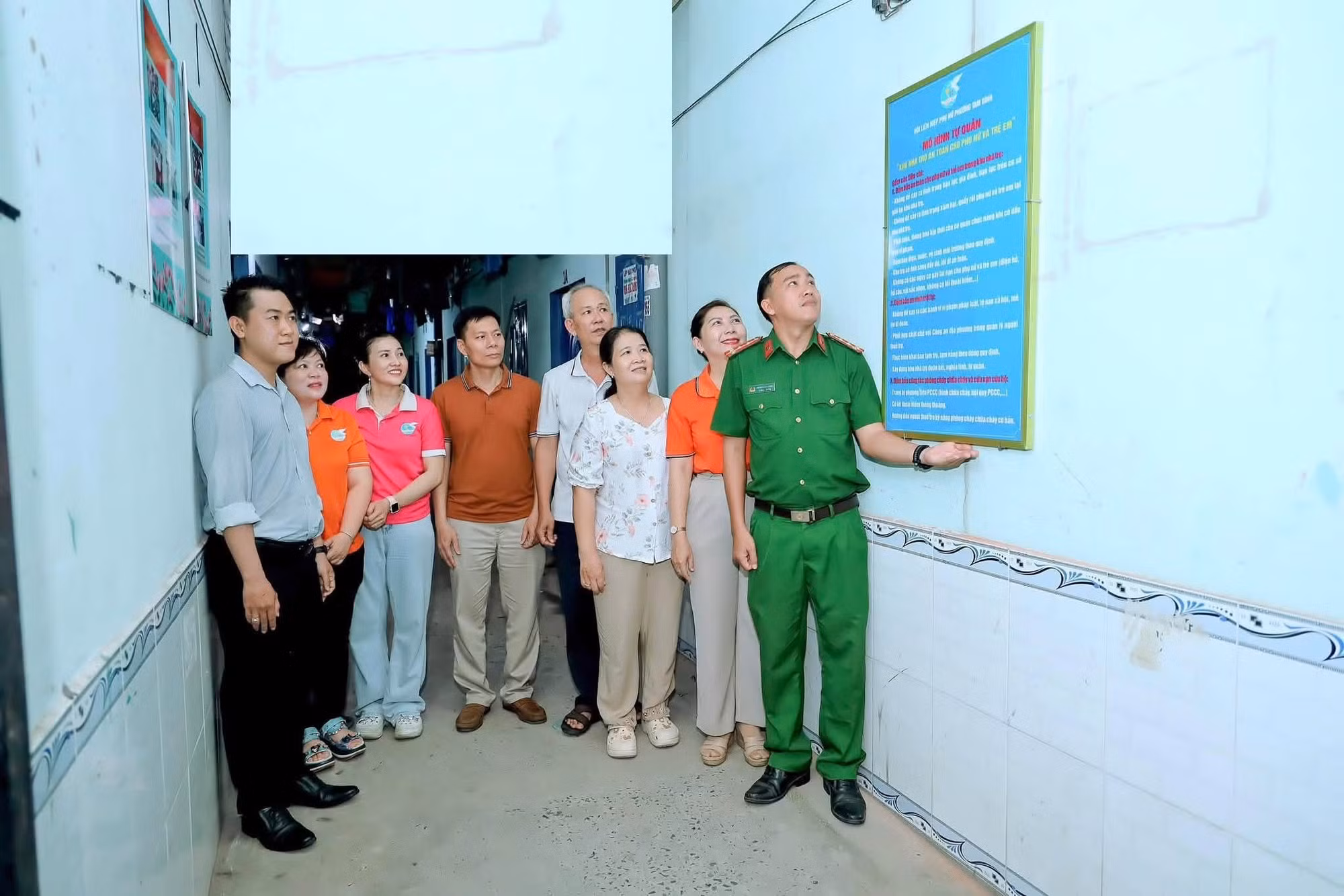 Khu nhà trọ số 50 Đặng Văn Bi (khu phố 31, phường Thủ Đức, TP Hồ Chí Minh).