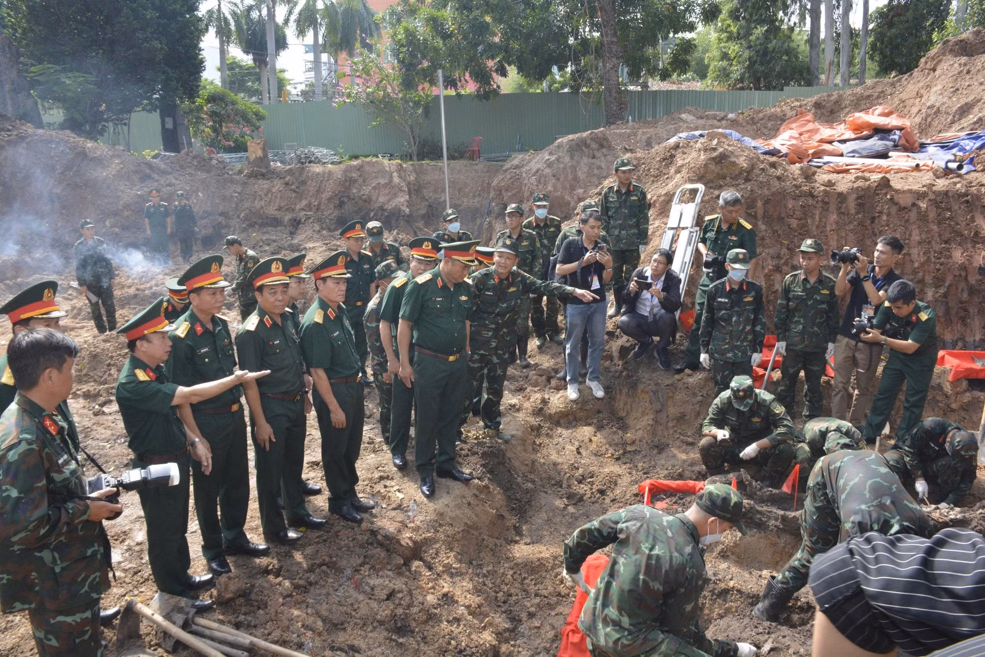 Đã quy tập được 227 hài cốt liệt sĩ tại Công viên Lê Thị Riêng ảnh 2