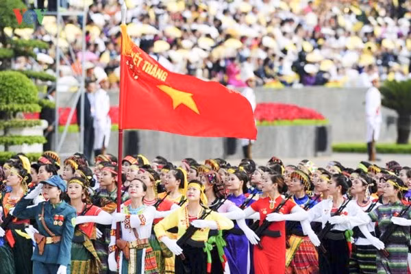 Đại đoàn kết dân tộc vì một Việt Nam phát triển, hùng cường.