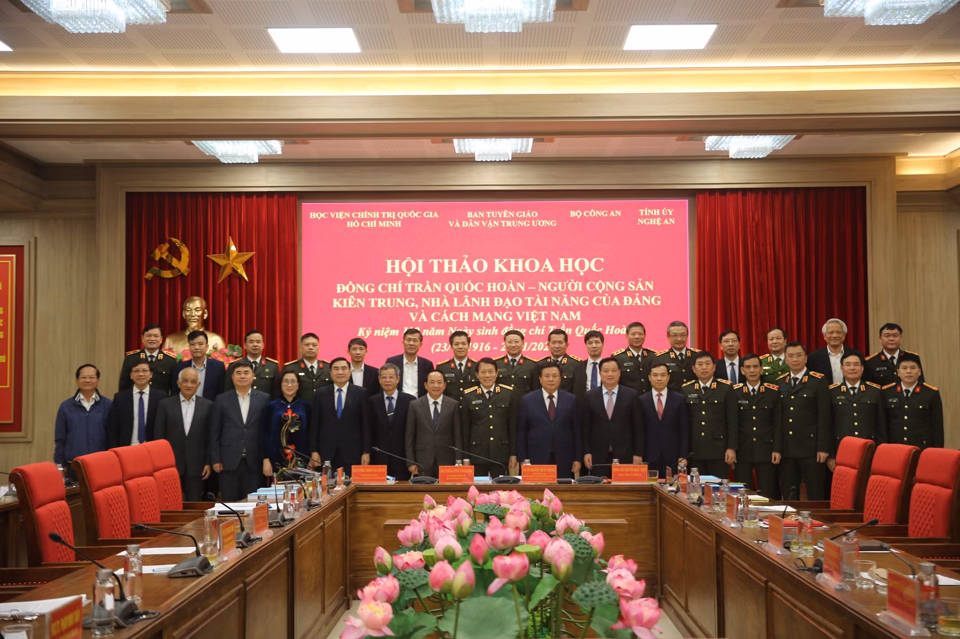 Tri ân sâu sắc công lao, cống hiến to lớn của đồng chí Trần Quốc Hoàn -0