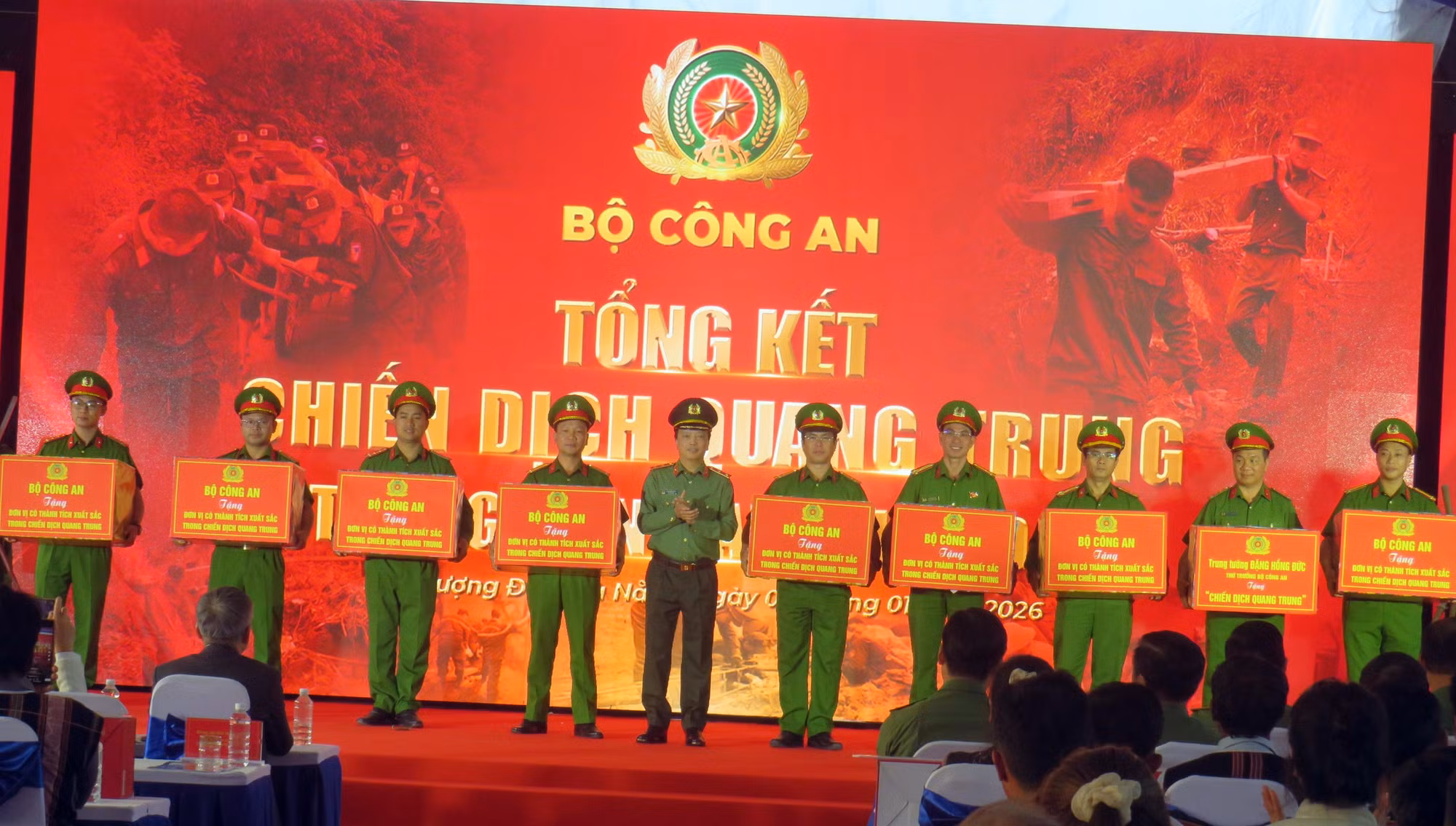 Lực lượng Công an hoàn thành xuất sắc “Chiến dịch Quang Trung” -0