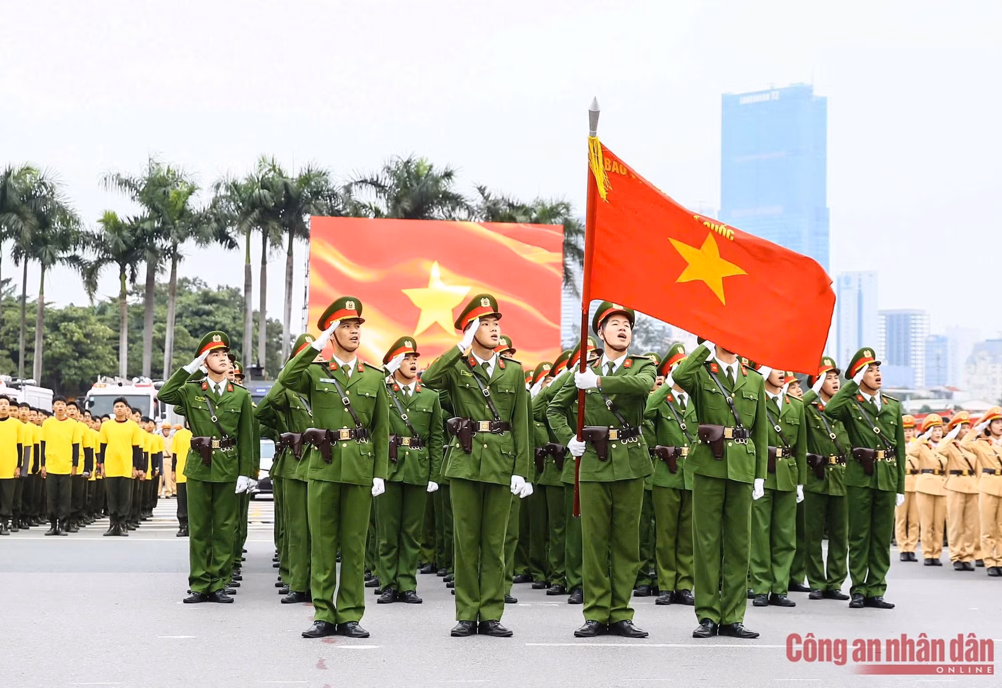 Lực lượng CAND luyện tập không ngừng, sẵn sàng ra quân bảo vệ an toàn Đại hội XIV của Đảng -3