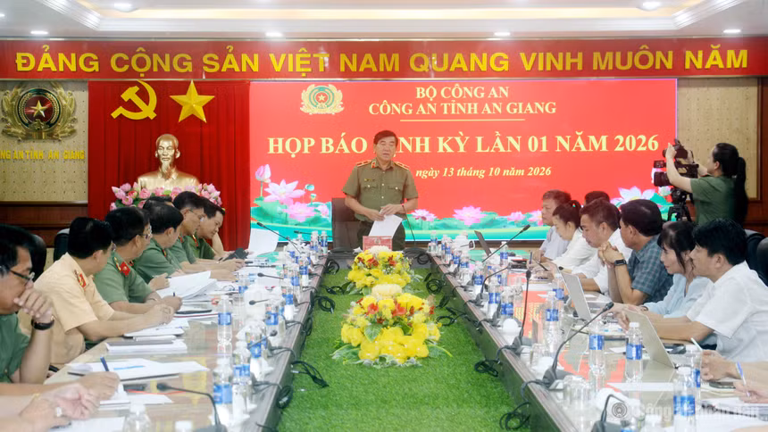 Công an tỉnh An Giang thông tin chuyên án lừa đảo trong lĩnh vực du lịch