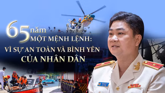 65 năm một mệnh lệnh: Vì sự an toàn và bình yên của nhân dân