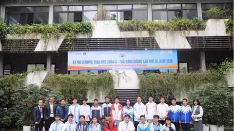 Việt Nam xếp thứ 7 tại Olympic Toán học Châu Á - Thái Bình Dương 