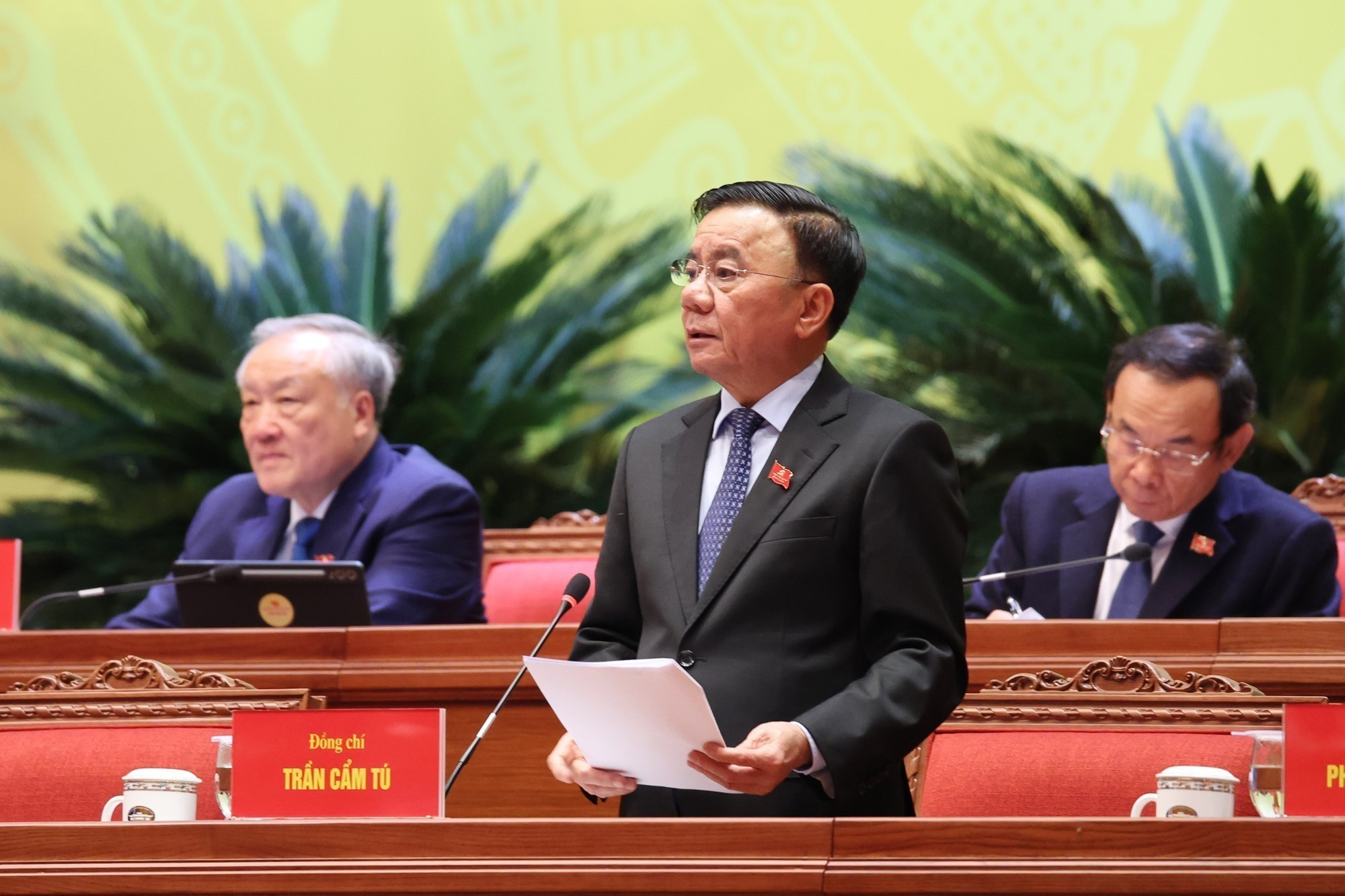 Thông tin về ngày làm việc thứ ba Đại hội XIV -0