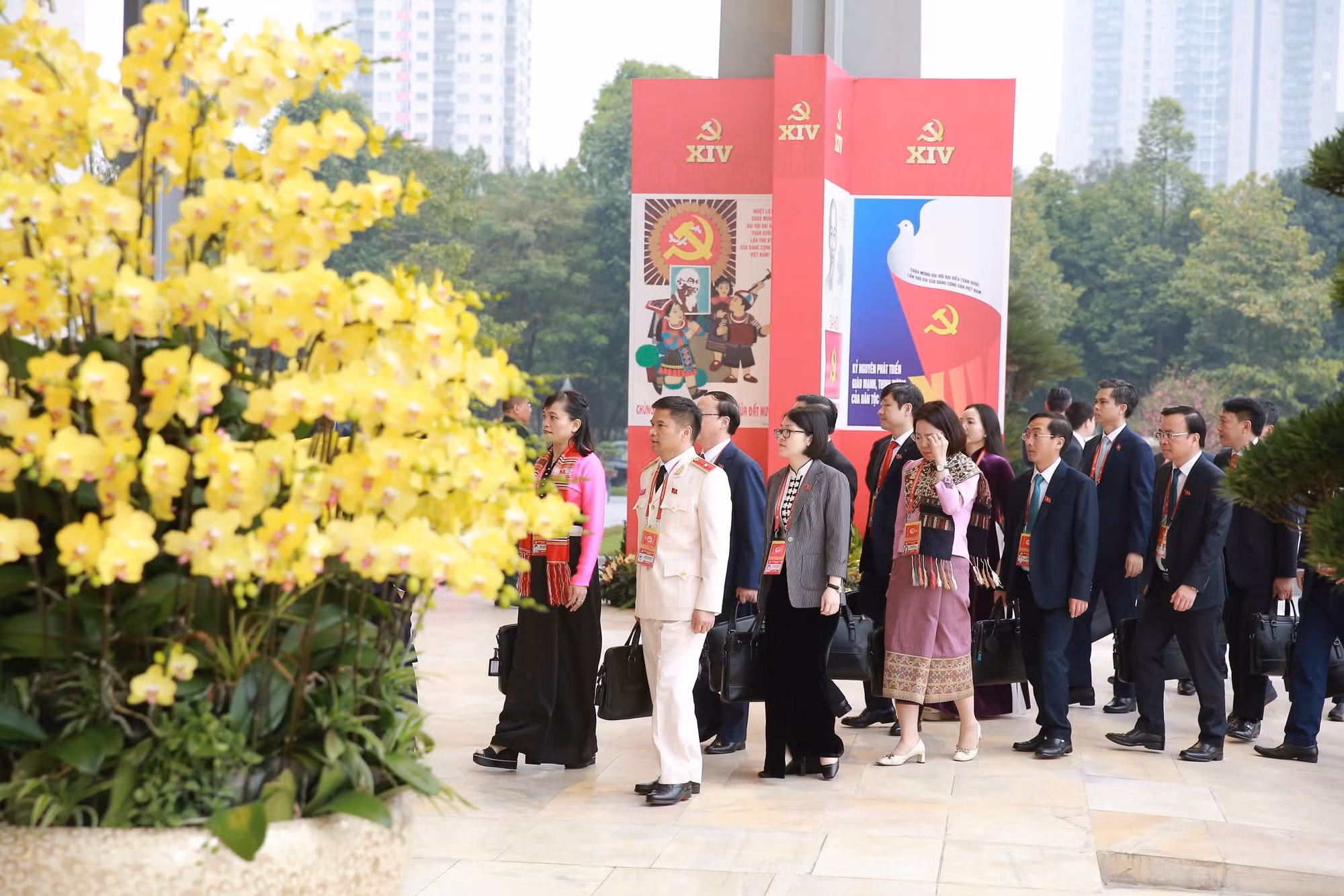 Các đại biểu dự Đại hội Đảng toàn quốc lần thứ XIV -0