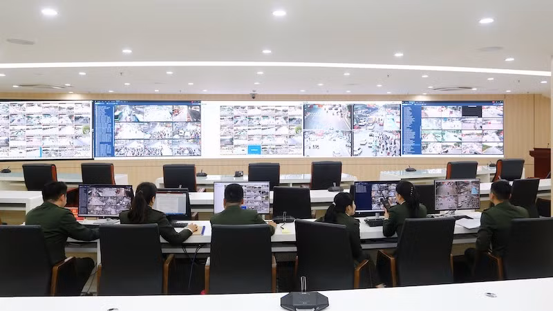 Đêm trắng tại nơi tuyến đầu kết nối, điều hành bảo vệ tuyệt đối an ninh, an toàn Đại hội XIV của Đảng -0