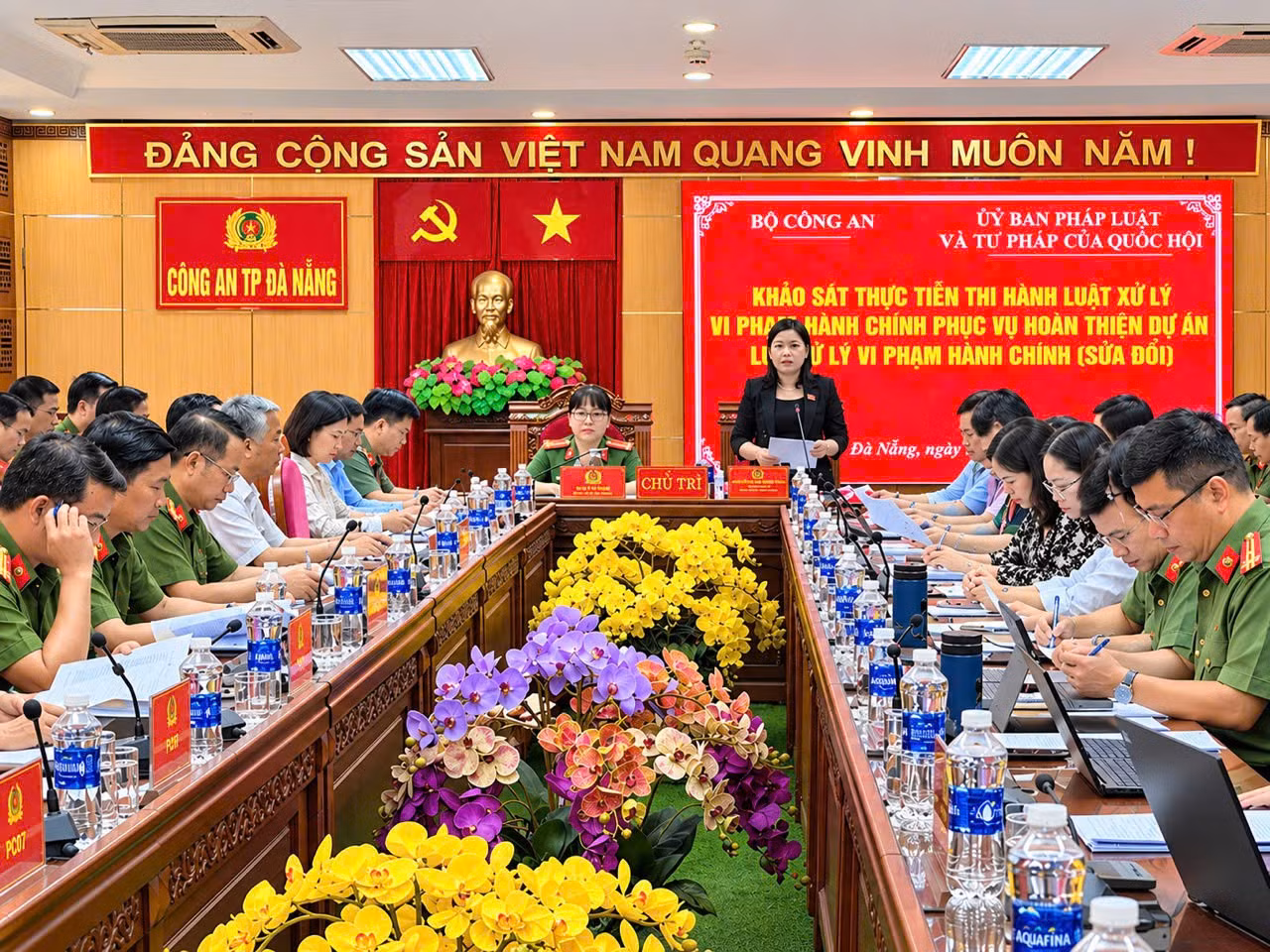 Khảo sát thực tiễn thi hành Luật Xử lý vi phạm hành chính tại Công an TP Đà Nẵng