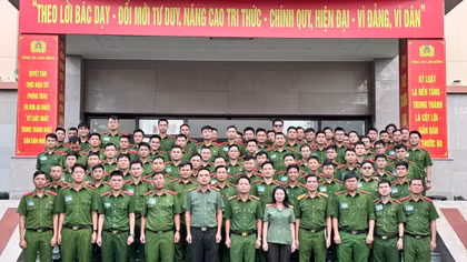 Hơn 900 sinh viên Cảnh sát ra quân thực tập tại các tỉnh, thành phố phía Nam