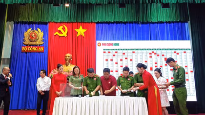 Đảm bảo việc bốc thăm vị trí căn hộ cho CBCS Công an công khai, minh bạch, đúng quy định