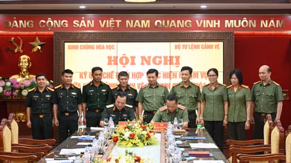 Nâng cao năng lực ứng phó nguy cơ hóa học, sinh học trong công tác cảnh vệ