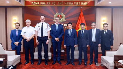 Thúc đẩy hợp tác an ninh, thực thi pháp luật Việt Nam - Pháp