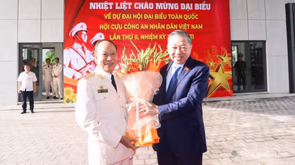 Tổng Bí thư, Chủ tịch nước Tô Lâm dự Đại hội đại biểu toàn quốc Hội Cựu Công an nhân dân Việt Nam lần thứ II