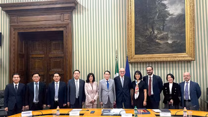 Thúc đẩy hợp tác Việt Nam – Italia về thực thi pháp luật và phòng, chống tham nhũng