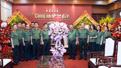 Báo Công an nhân dân tiếp tục phát huy truyền thống “tâm sáng, lòng trong, bút sắc"