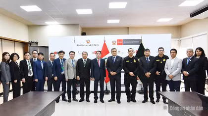 Tăng cường hợp tác phòng, chống tội phạm xuyên quốc gia Việt Nam - Peru