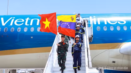 Bản lĩnh thép Công an nhân dân Việt Nam giữa “thung lũng đổ nát” Venezuela