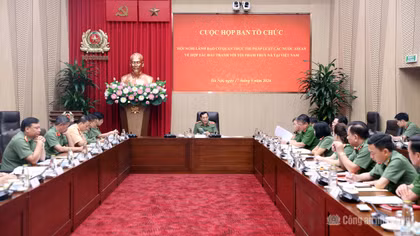 Chuẩn bị kỹ lưỡng Hội nghị ASEAN về hợp tác đấu tranh với tội phạm truy nã