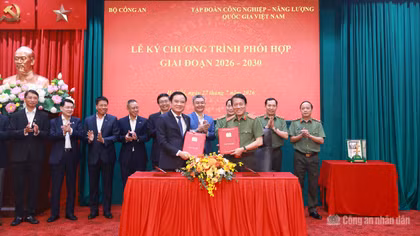 Bộ Công an và Petrovietnam phối hợp bảo đảm an ninh năng lượng quốc gia