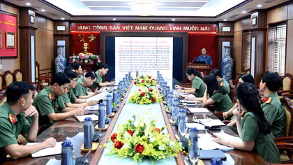 Nâng cao năng lực cán bộ Cảnh vệ