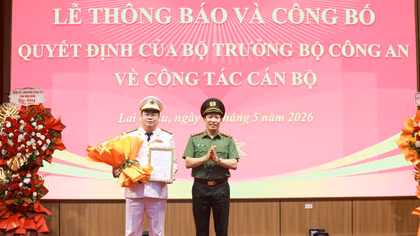 Đại tá Bùi Quyết Toán được bổ nhiệm làm Giám đốc Công an tỉnh Lai Châu