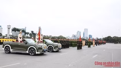 Luyện tập nghiêm túc, sẵn sàng xuất quân bảo vệ Đại hội XIV của Đảng