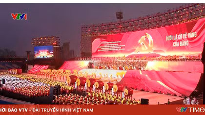 Chương trình nghệ thuật đặc biệt 'Dưới lá cờ vẻ vang của Đảng'