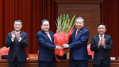Điện, thư chúc mừng Tổng Bí thư Ban Chấp hành Trung ương Đảng Cộng sản Việt Nam khóa XIV Tô Lâm