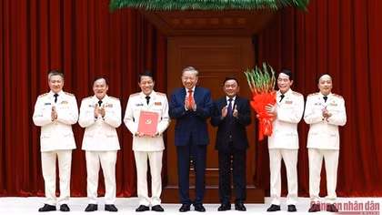 Tổng Bí thư, Chủ tịch nước Tô Lâm chủ trì Hội nghị công bố các Quyết định về công tác cán bộ